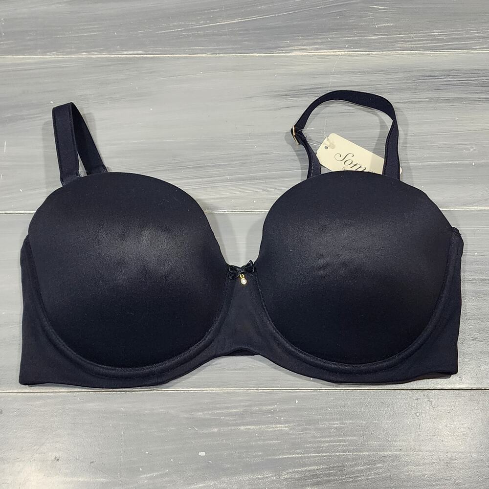 Soma Embraceable Strapless Bra Multiway Straps 34DD Black‎